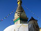 Kathmandu Swayambhunath 47 Swayambhunath Stupa From Southeast Corner